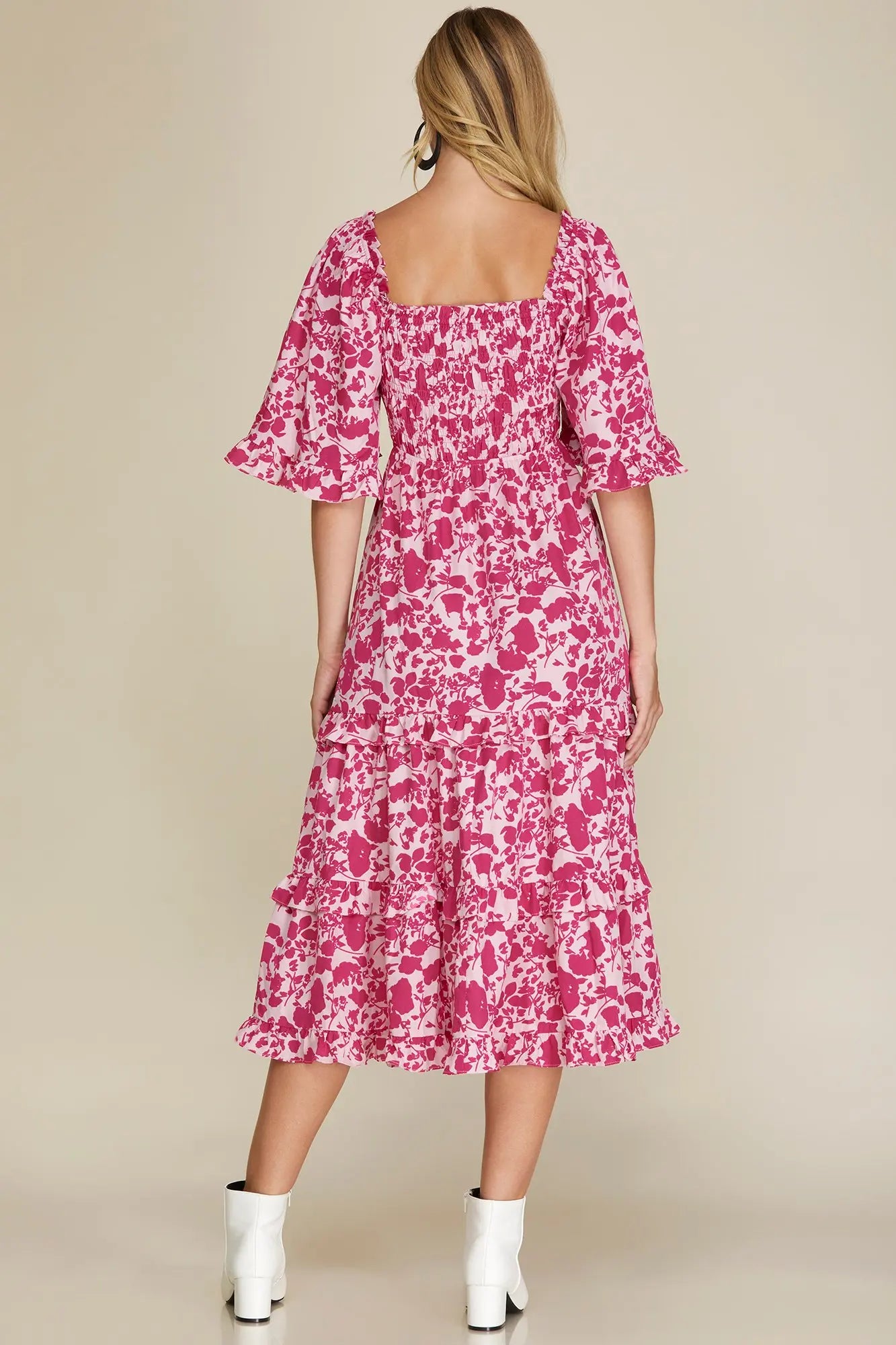 Bloom Maxi Dress/ Blush