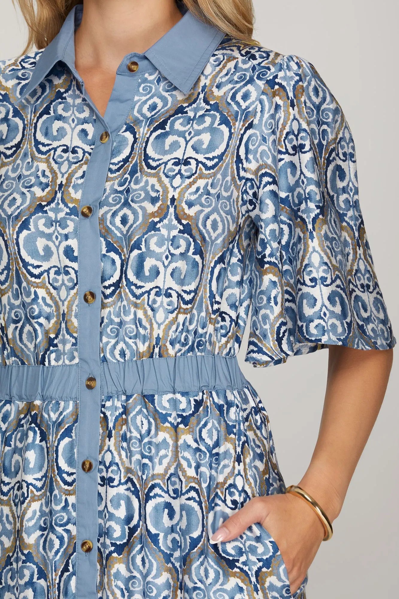 Indigo Maxi Dress