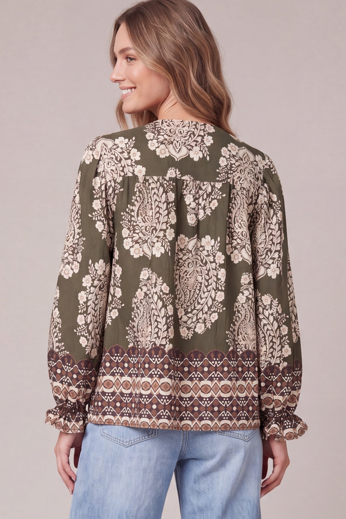 Willow Paisley Blouse