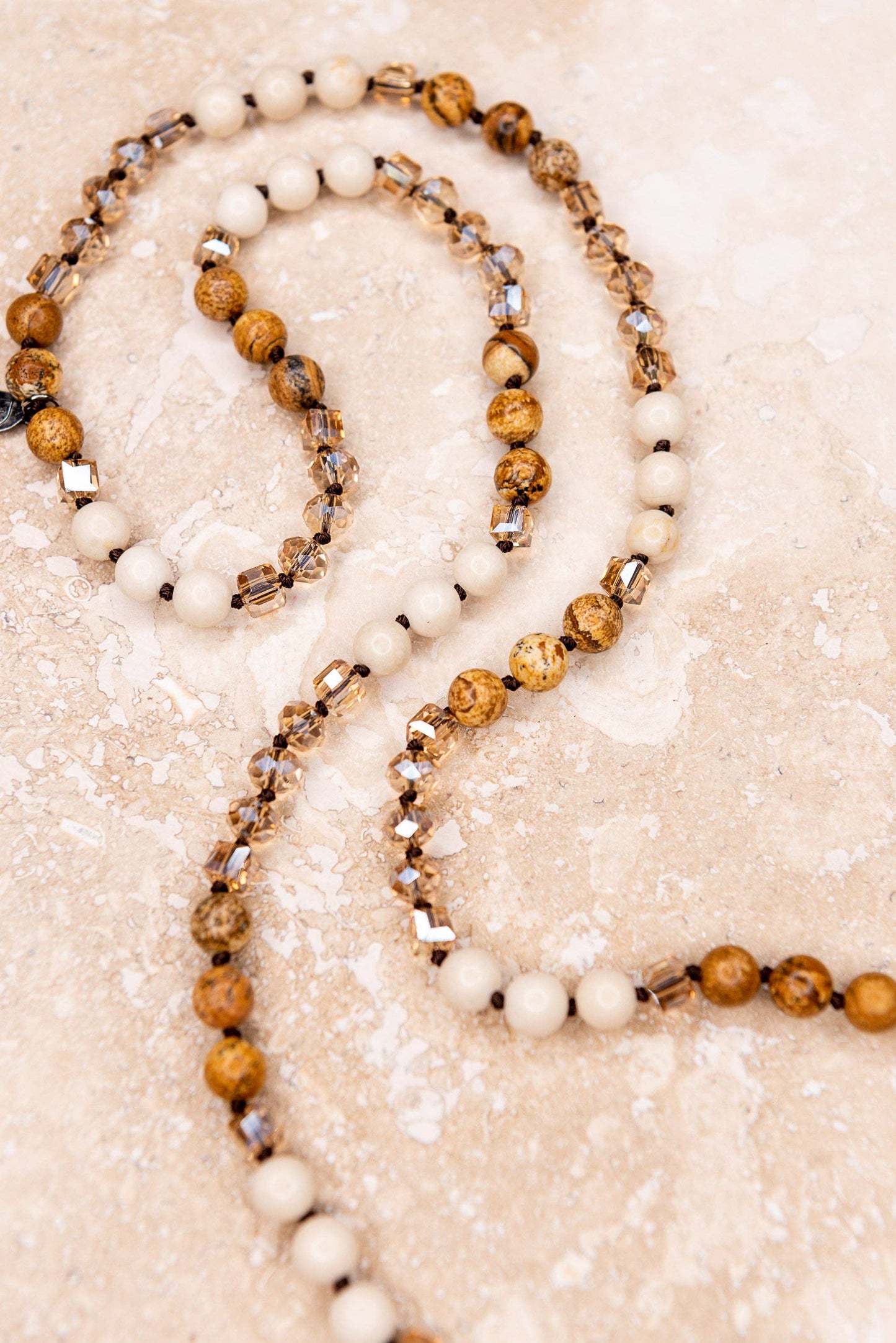 Adele Necklace- White