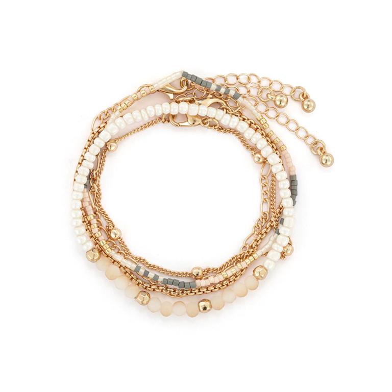 Giving Bracelet-Rose Cloud Gold