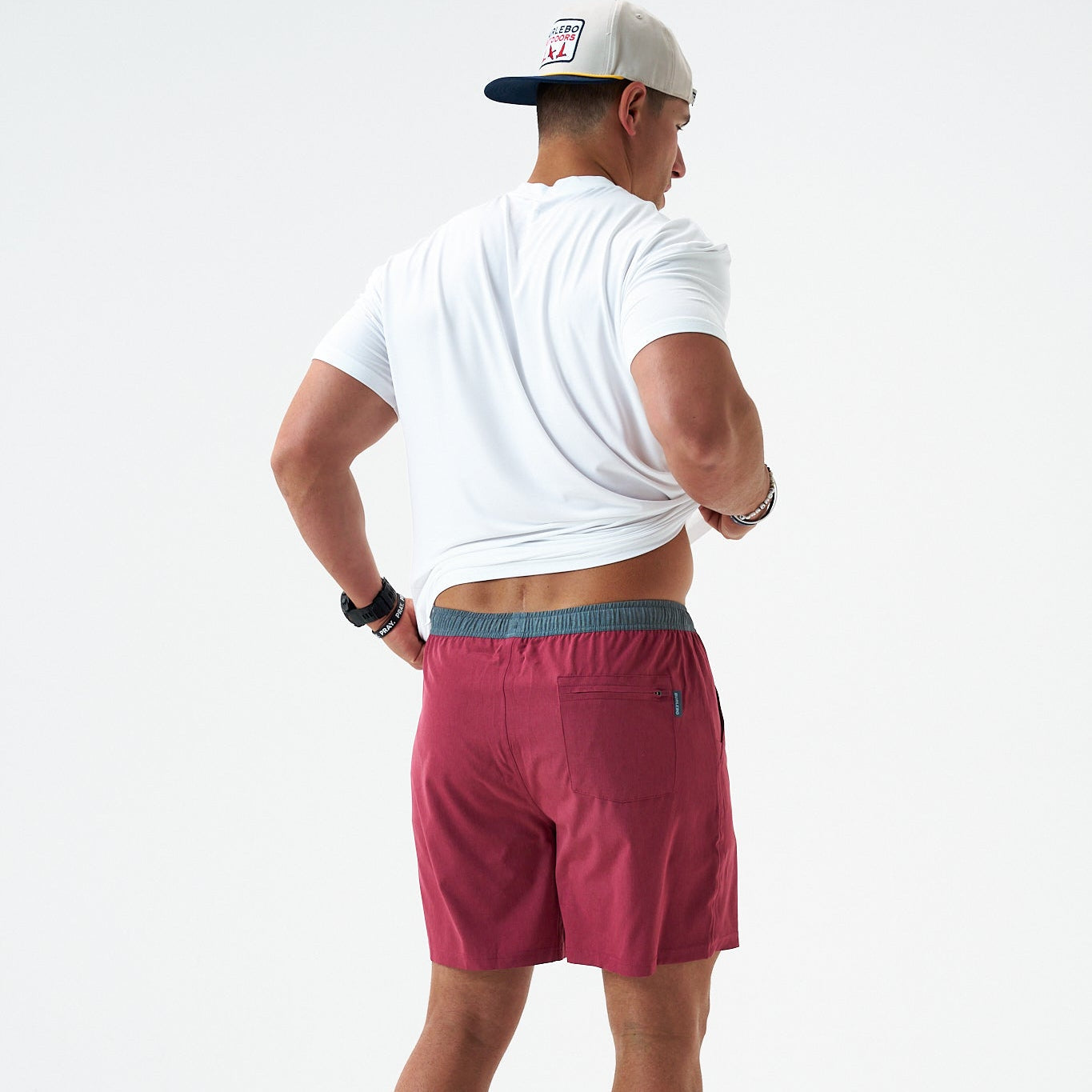 Athletic Short- Cardinal