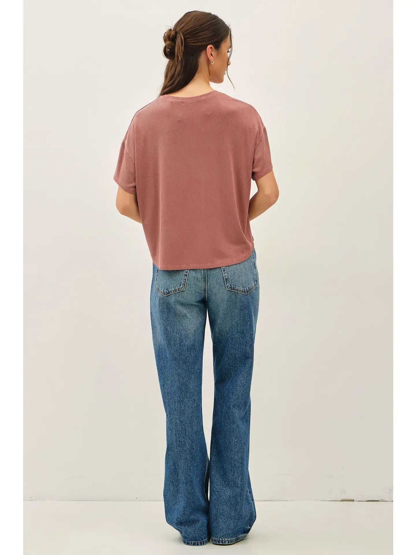 Boxy Fit T-Shirt- Terracotta