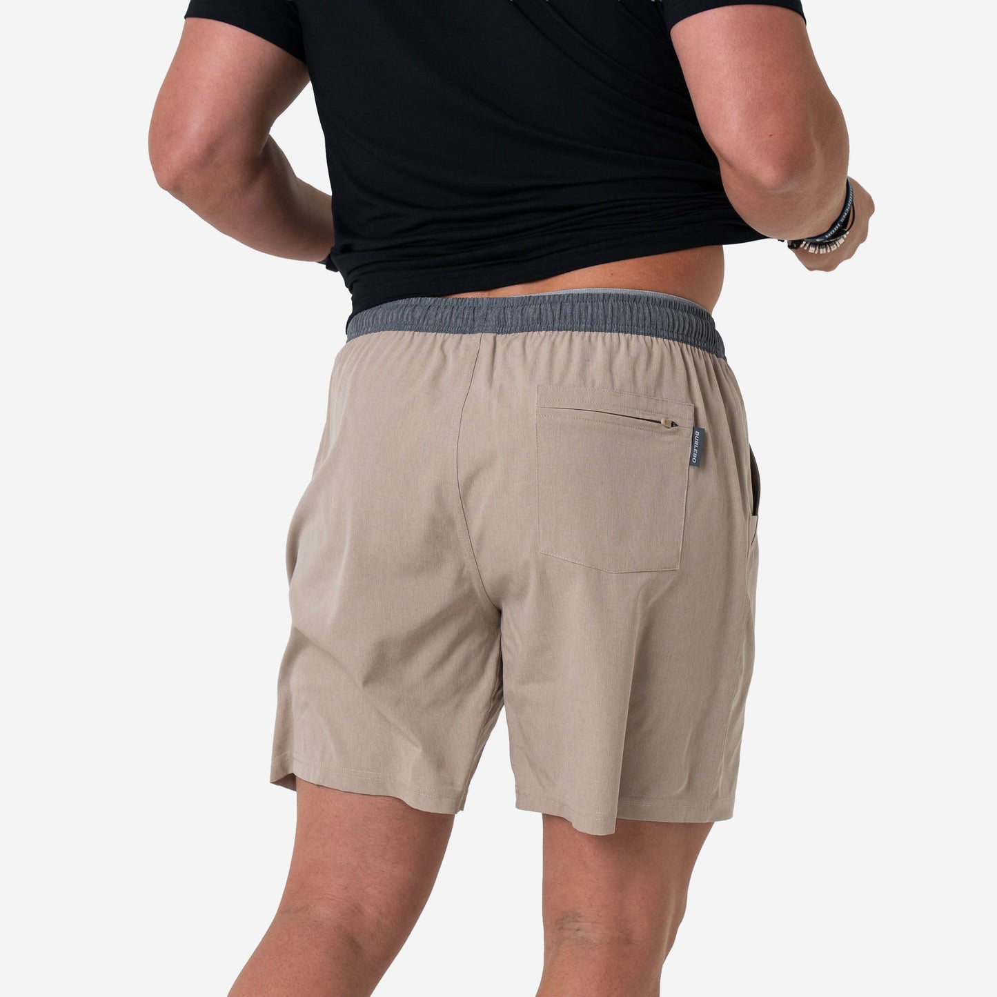 Athletic Short- Khaki