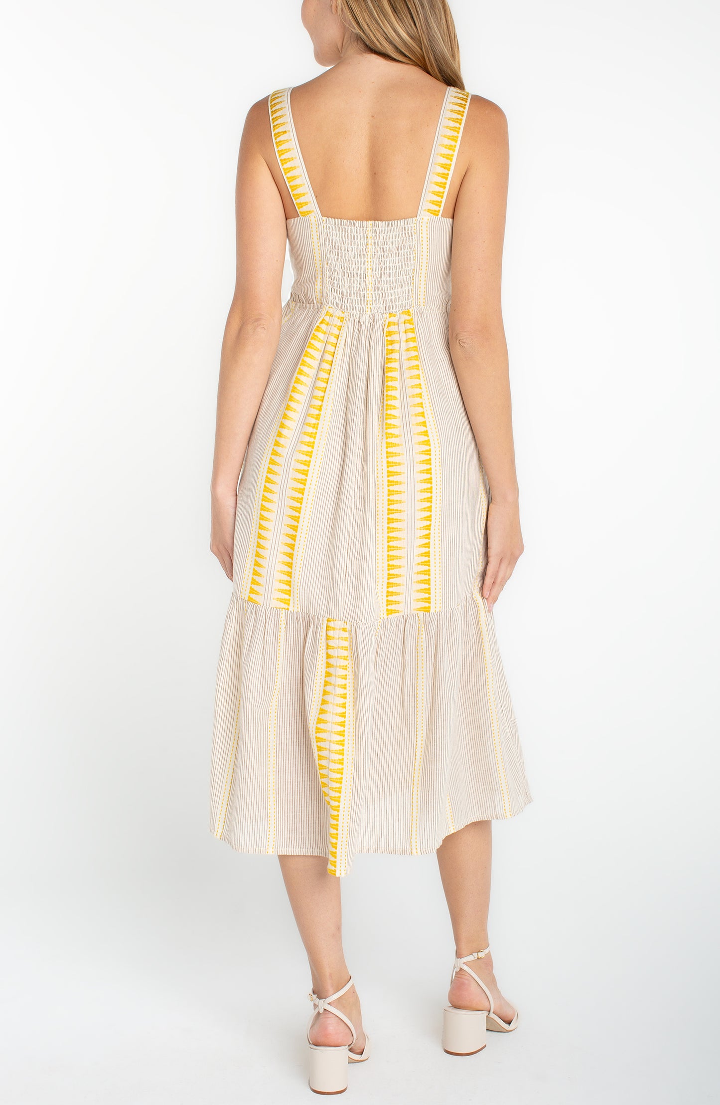 Liverpool-Sleeveless Midi Dress