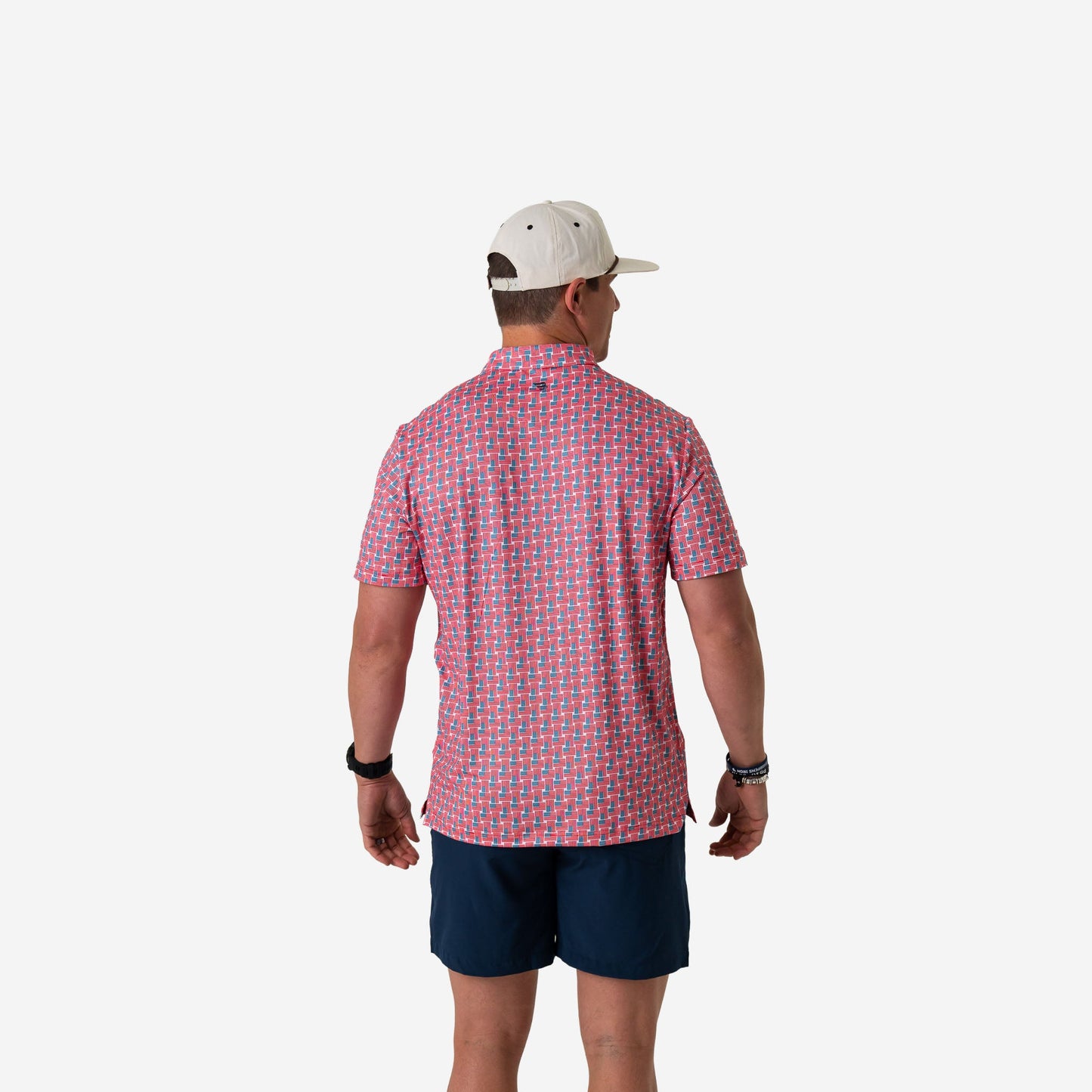 Performance Polo- American Flag