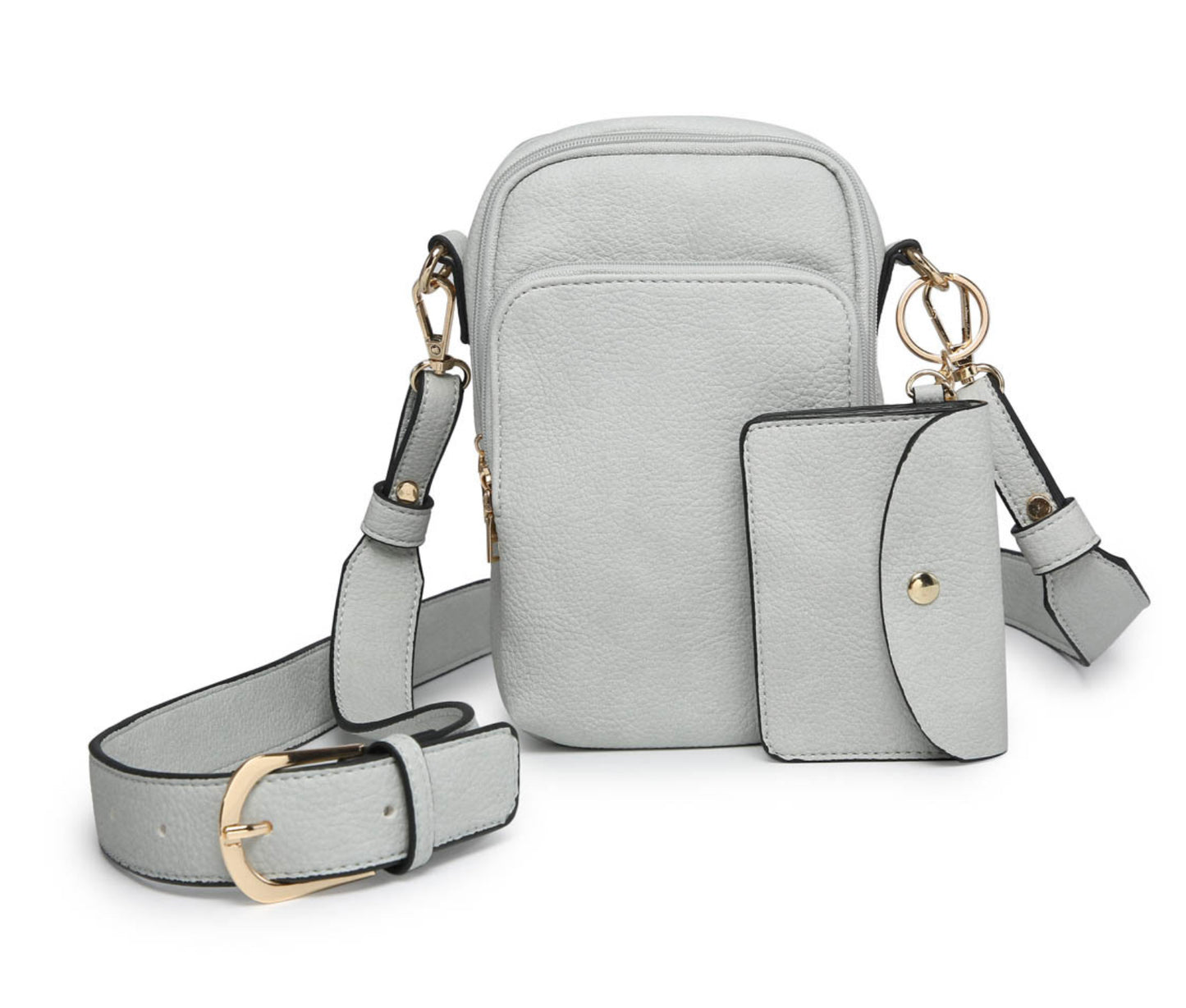 Parker 3/Compartment Cross Body-Sky
