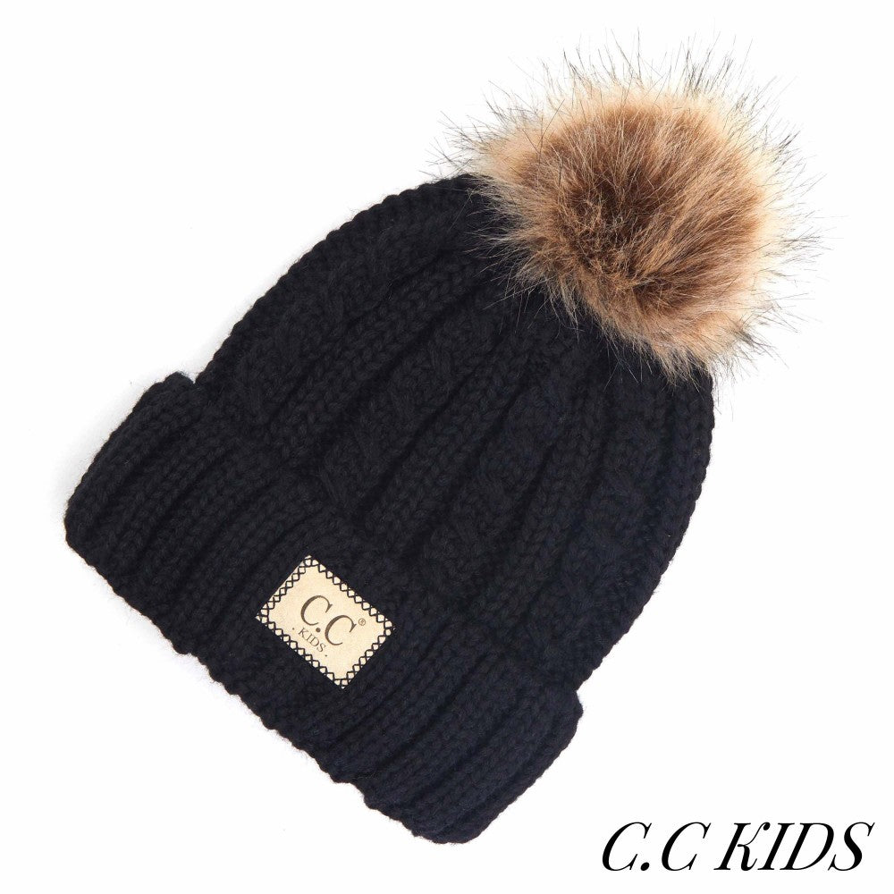 CC. Beanies Kids Pom Pom