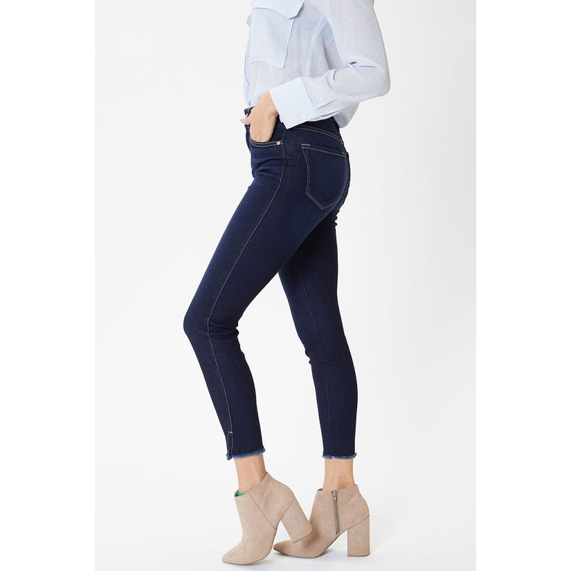 KanCan-High Rise Ankle Skinny