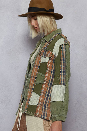 Plaid Fun For The win-Olive