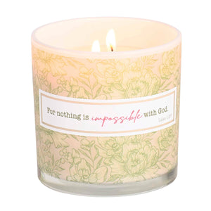 Soy Candle-Nothing Is Impossible