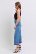 Judy Blue- HW Tummy Control Release Hem Crop Wide