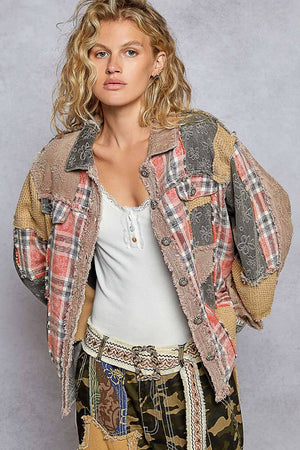 Plaid Fun For The Win-Black Denim