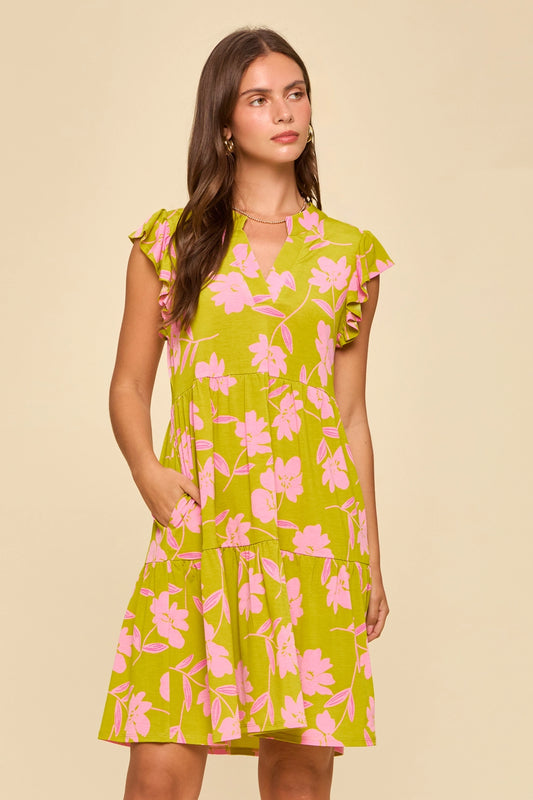 The Lizzy Forever Dress- Sage Pink