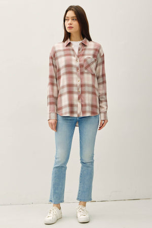 Vintage Plaid-Dusty Pink