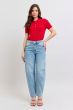 Judy Blue- HW Side Panel Barrel Leg