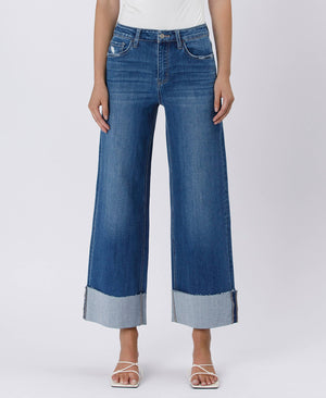 Loveret-HR-Cuffed Ankle Wide Leg