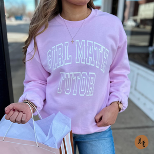 Girl Math Tutor-Pink