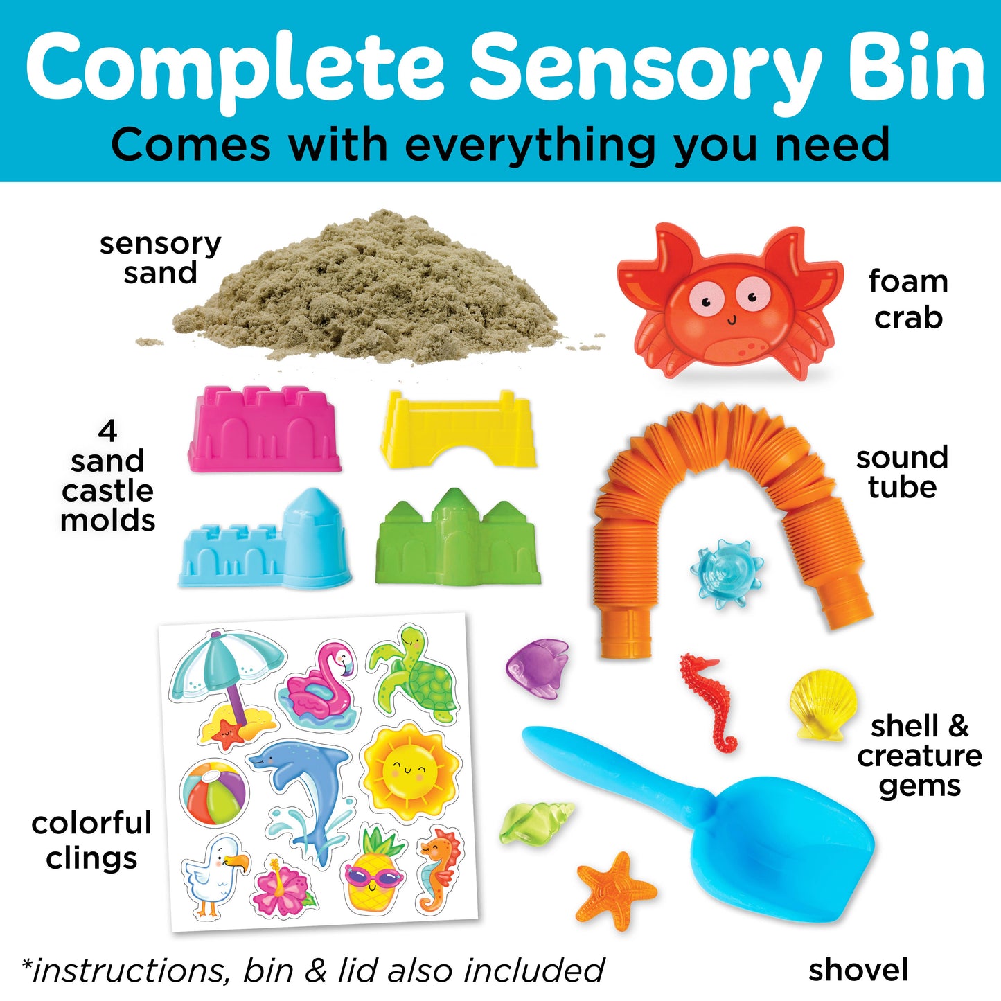 Sensory Bin-Beach