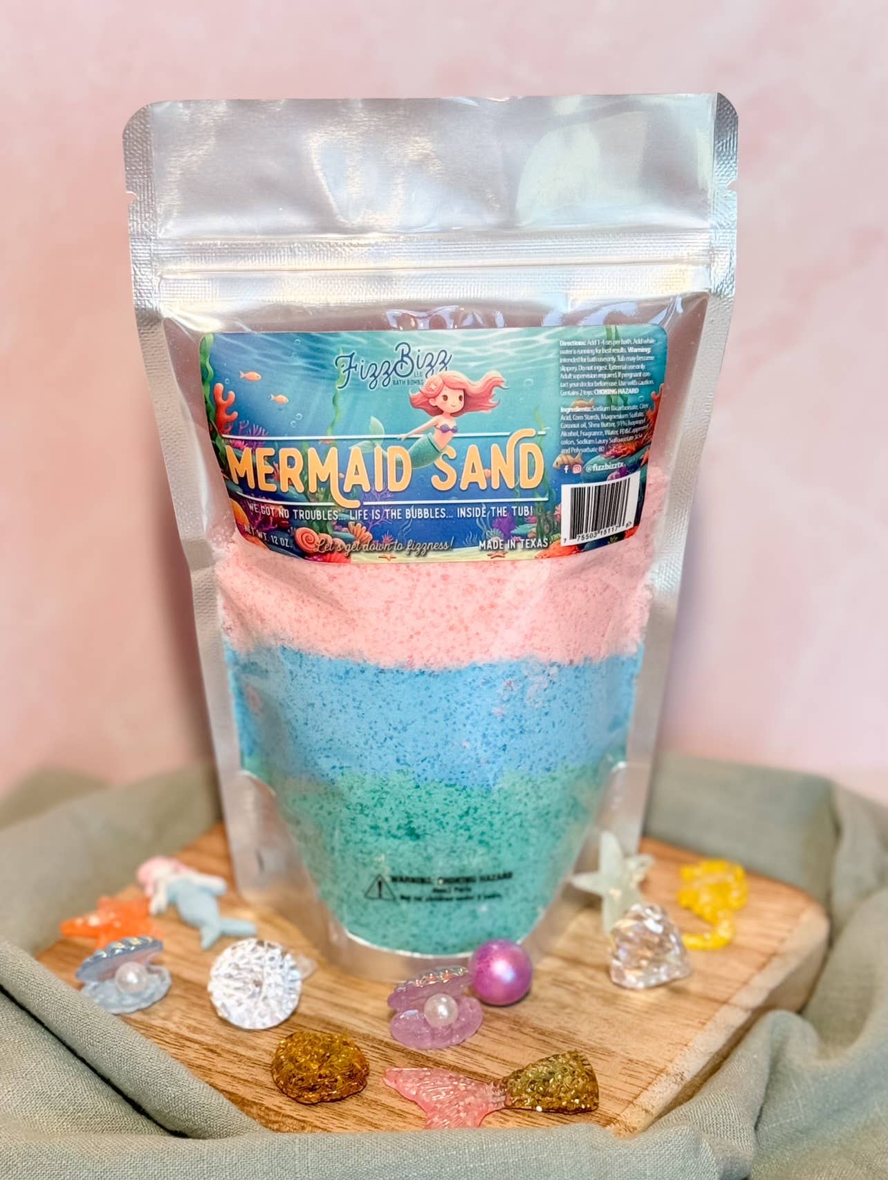 Mermaid Sand- Kids Bath Salts