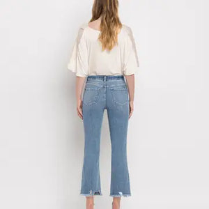 Vervet- HR Frayed Crop Flare