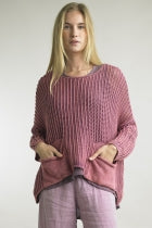 Tempo Paris- Raspberry Sweater