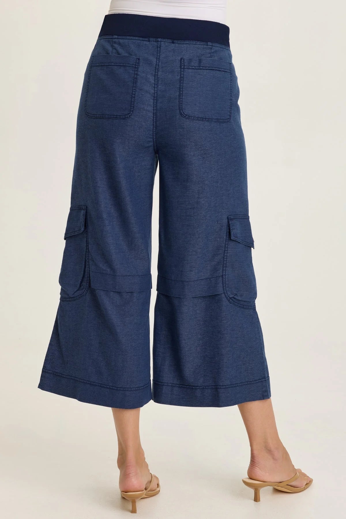 Rosalina Cargo Pants- Navy