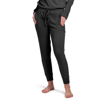 Hello Mello Cuddleblend Joggers- Black to Bed