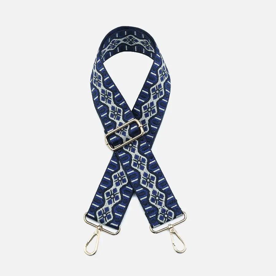 Guitar Strap-Wave- Navy