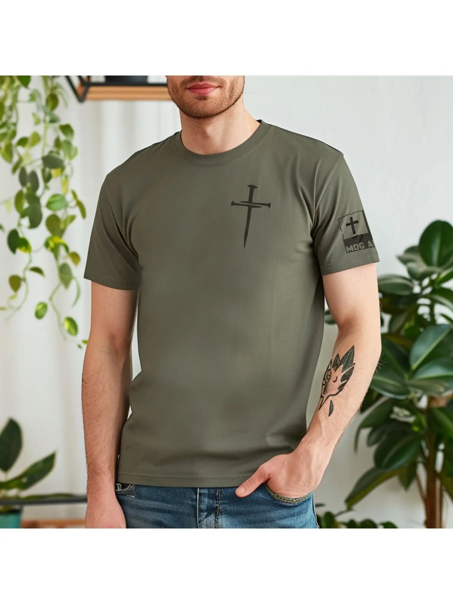 Three Nails Cross T-Shirt