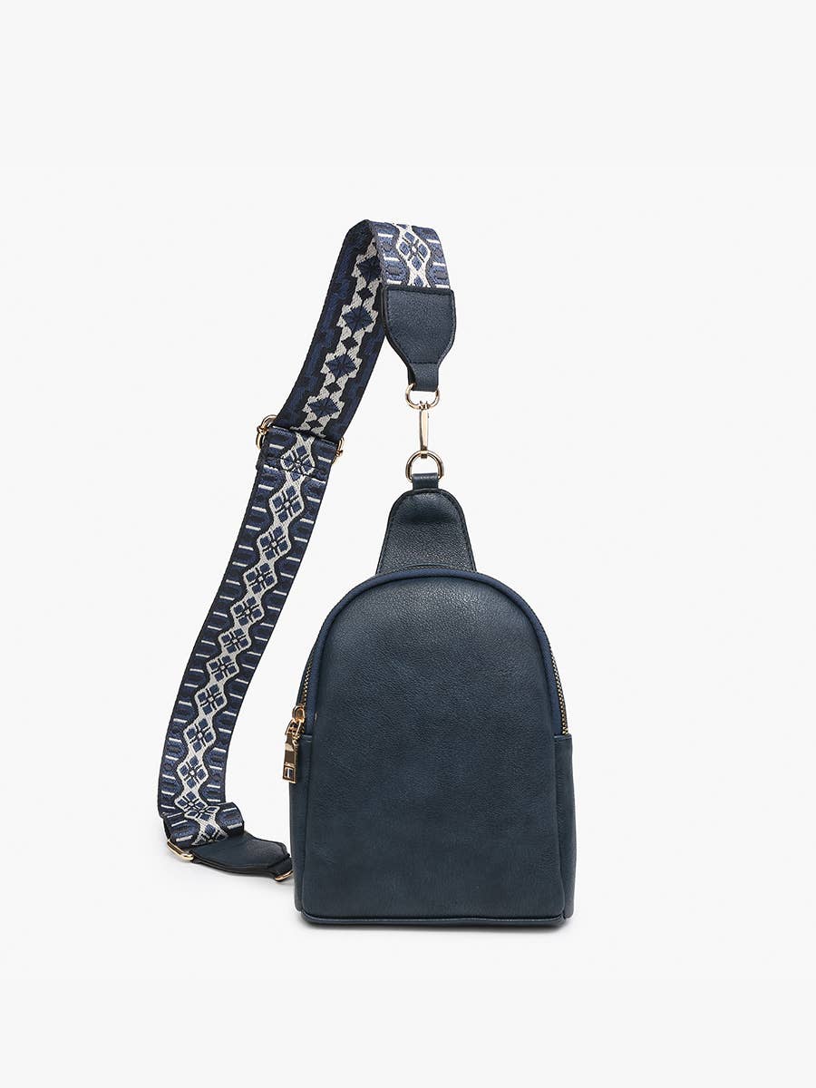 Eileen Sling Bag- Navy