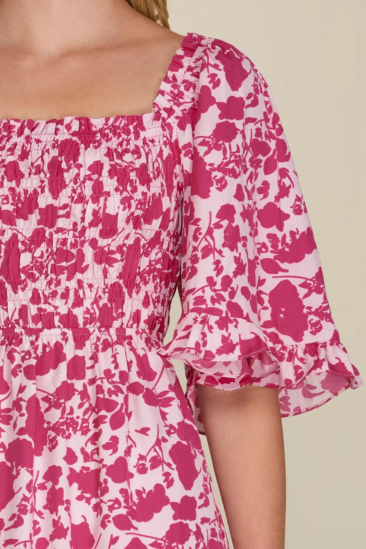 Bloom Maxi Dress/ Blush