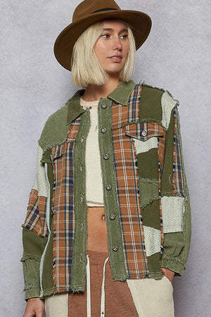 Plaid Fun For The win-Olive