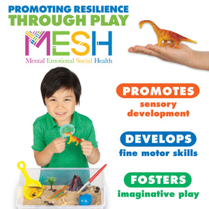 Sensory Bin- Dinosaur Dig