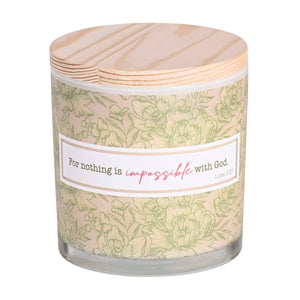 Soy Candle-Nothing Is Impossible