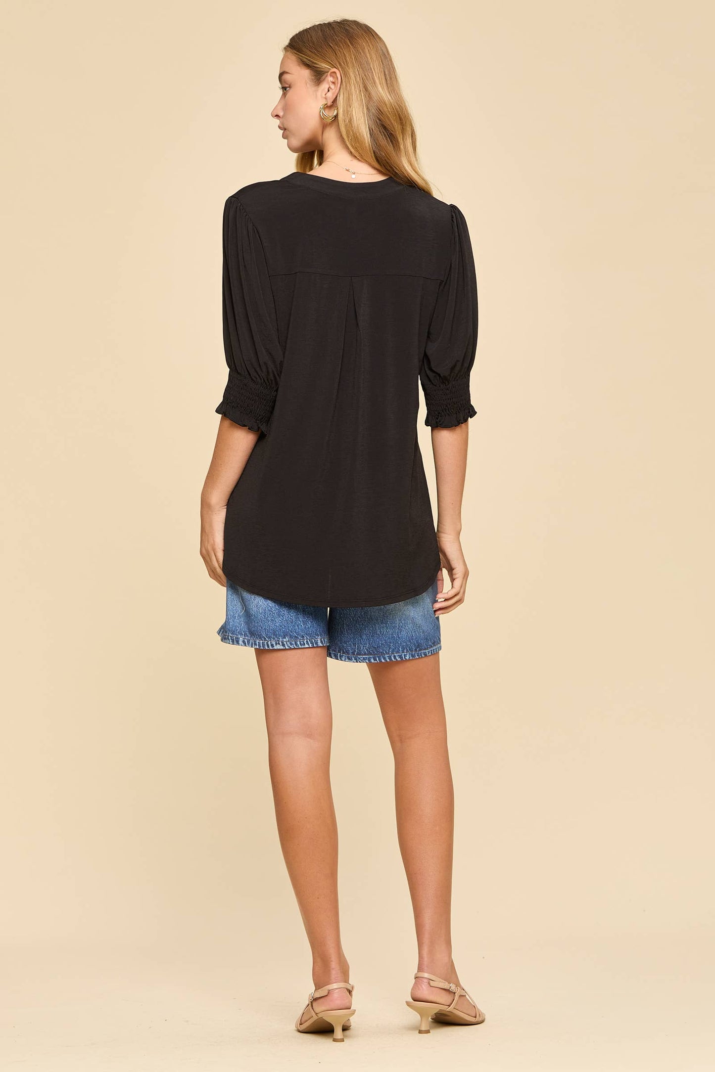The Lizzy Top-Black