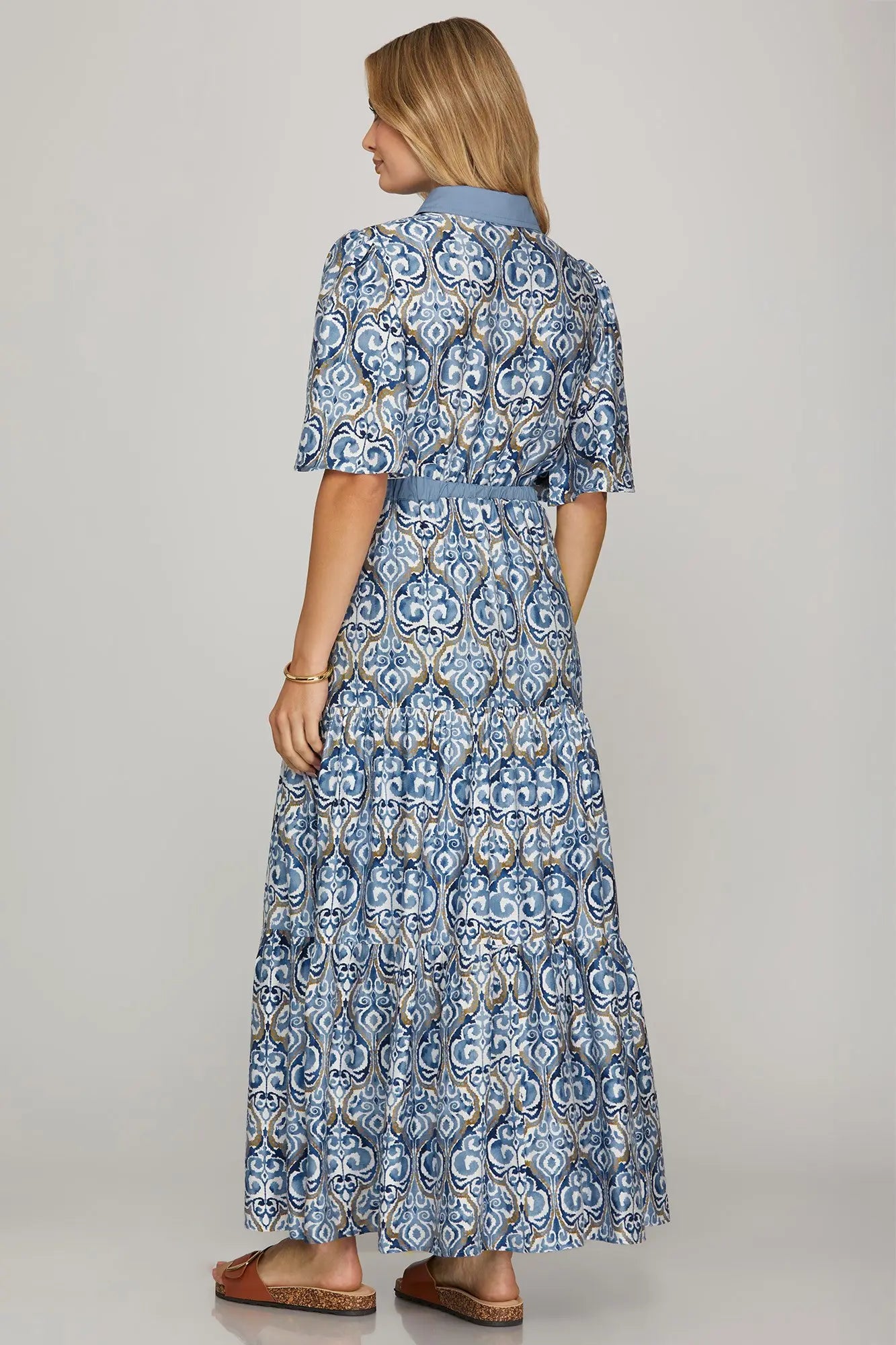 Indigo Maxi Dress