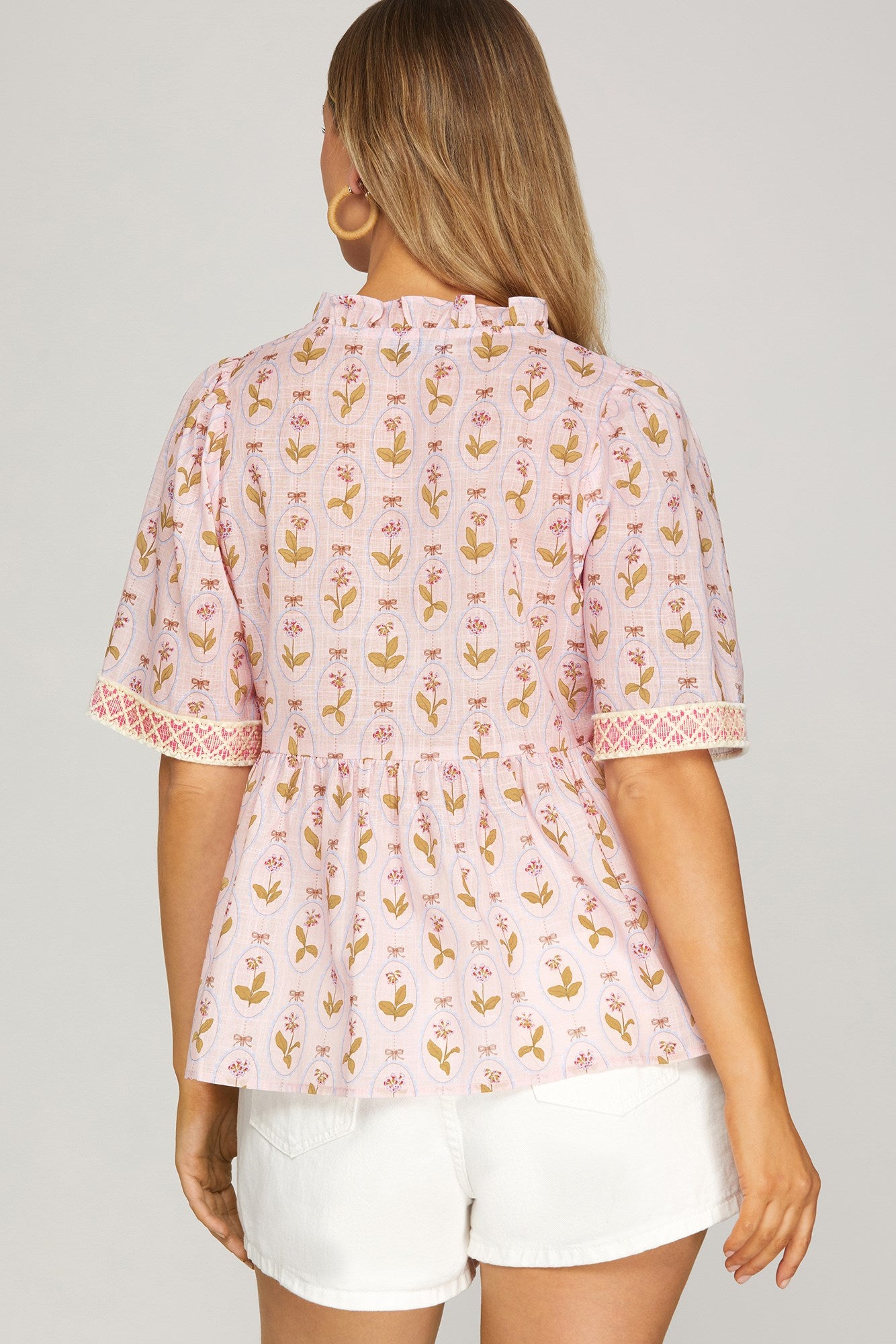 Babydoll Top- Light Pink