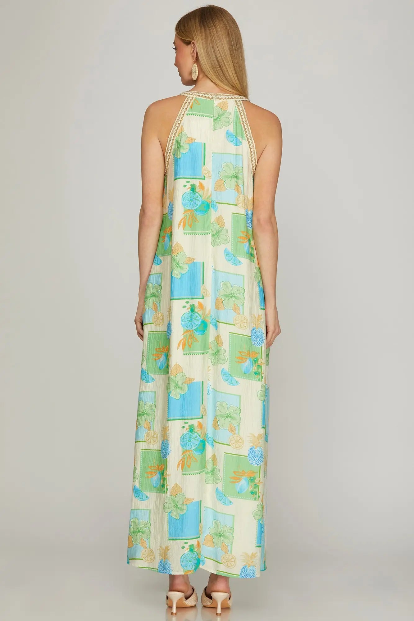 Islands Are Calling Maxi-Blue/Green