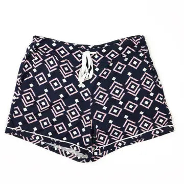 Hello Mello Lounge Short- Navy Dreams