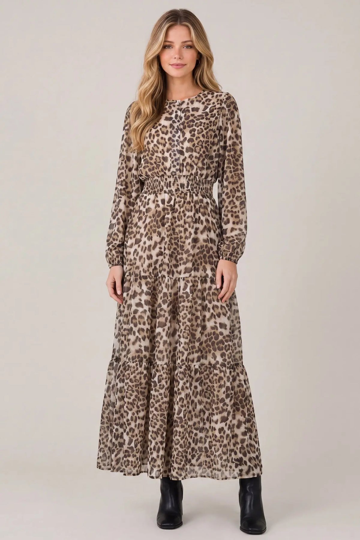 Leopard Maxi Dress