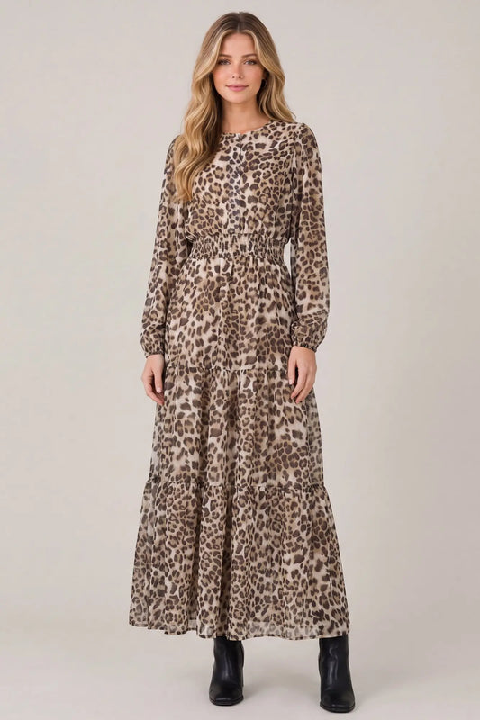 Leopard Maxi Dress