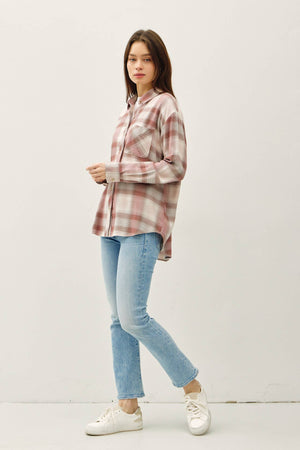 Vintage Plaid-Dusty Pink