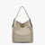 Alexa Faux Canvas Hobo Bag- Army Green