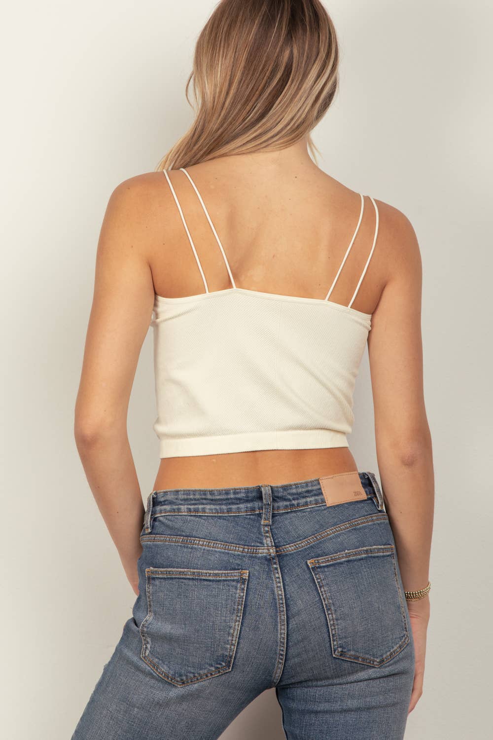 Stretchy Double Strap Tank Top