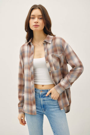 Campbell Plaid-Mocha
