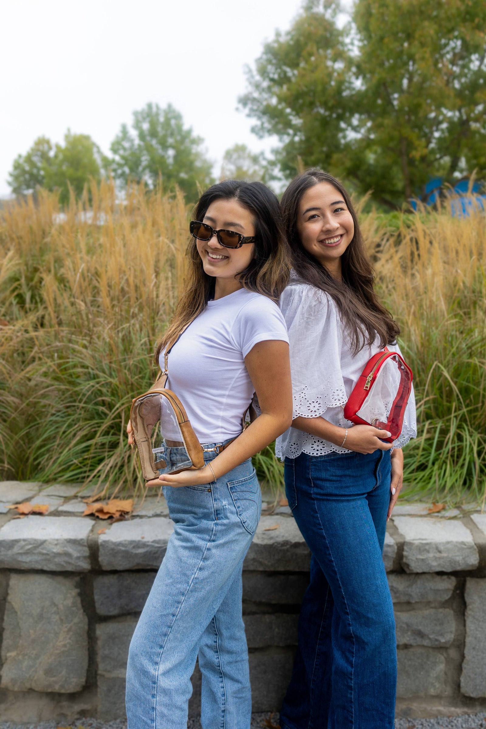 Ellen Clear Sling Bag w/ Removable Strap