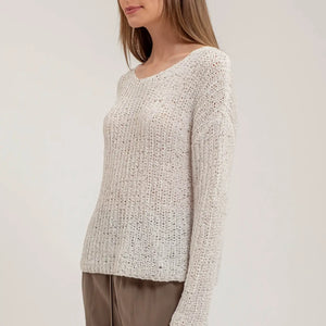 The Perfect Pullover- Ivory