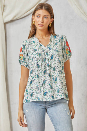 Savannah Jane-Paisley Printed