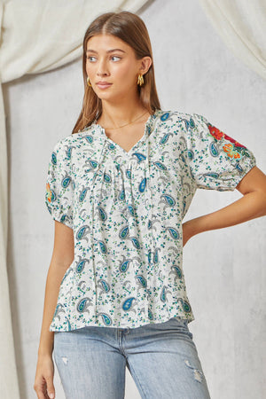 Savannah Jane-Paisley Printed